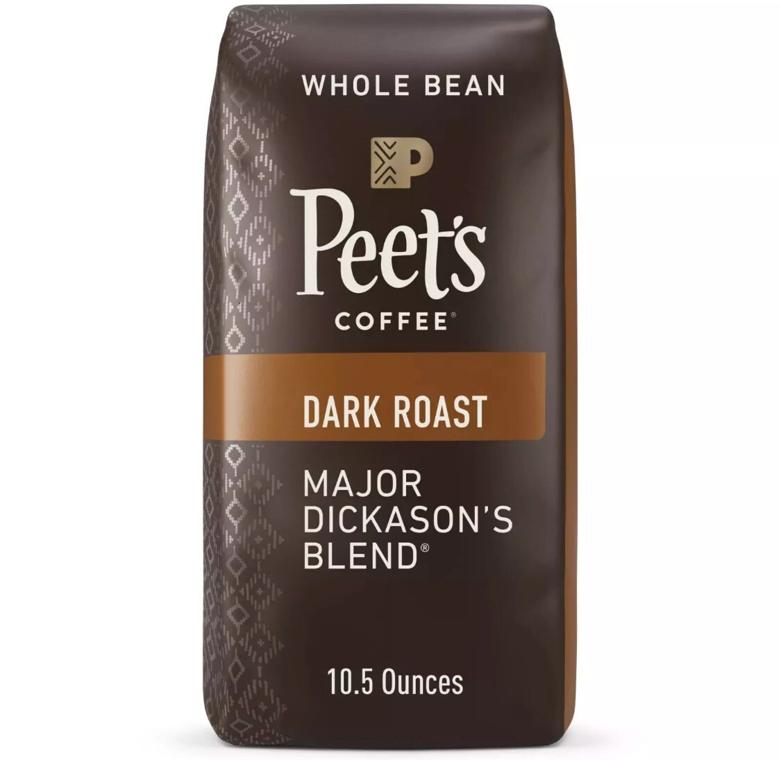 Peet’s Coffee Major Dickason’s Blend Dark Roast Whole Bean Coffee 10.5 oz Bag