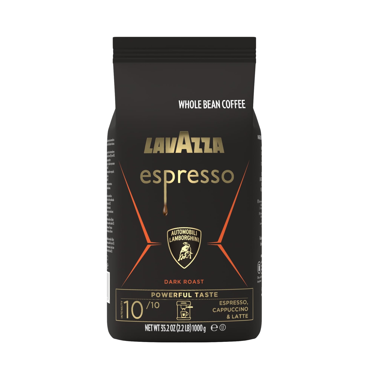 Lavazza Espresso Barista Perfetto 100% Arabica Whole Bean Coffee 2.2LB