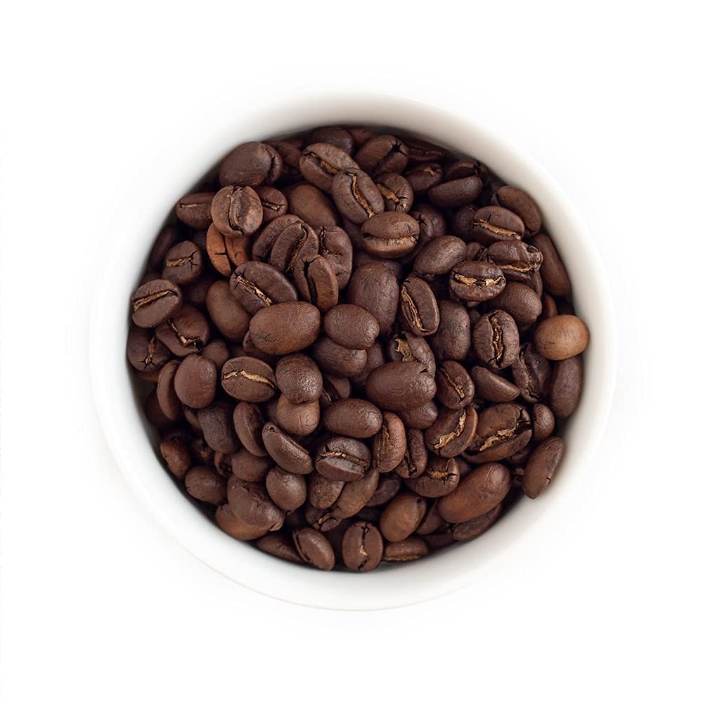 Kosher Mocha Java Coffee Beans – 80oz Medium Roast, Artisan Blend, Cacao Flavor