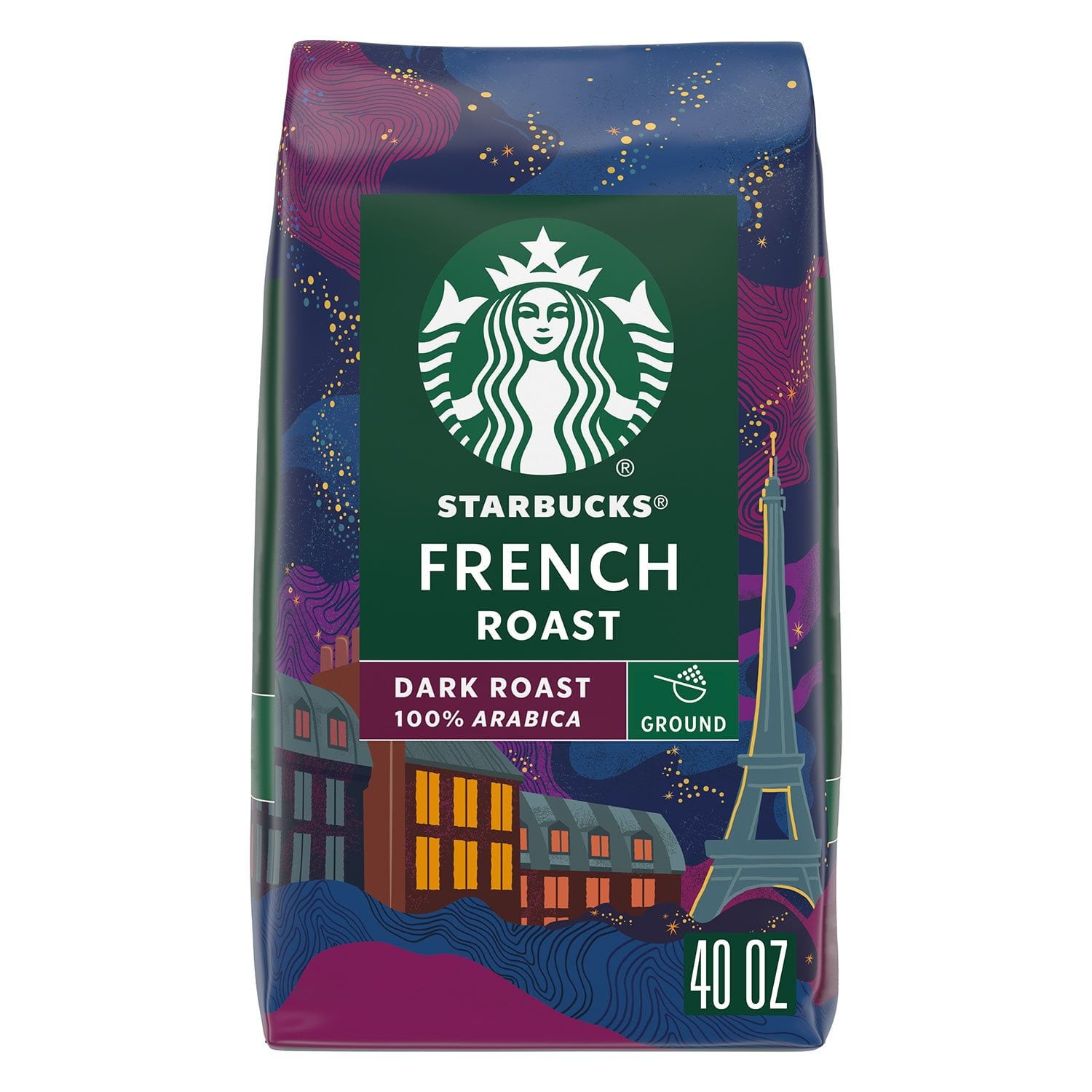 Starbucks Espresso, Dark & Medium Roast Coffee 40 oz, Choose Your Coffee Flavor.
