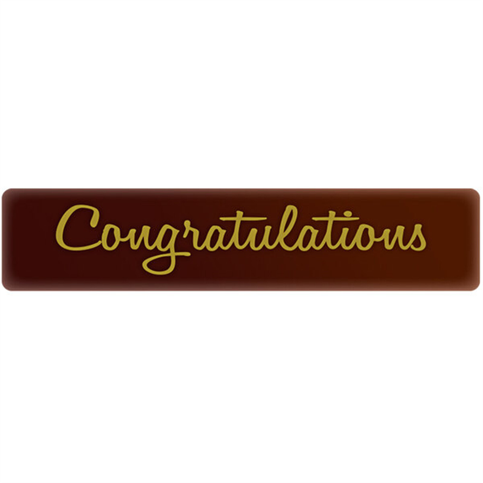 Chocolatree Congratulations Chocolate Decoration – 70/Box WS-999CTRE49857