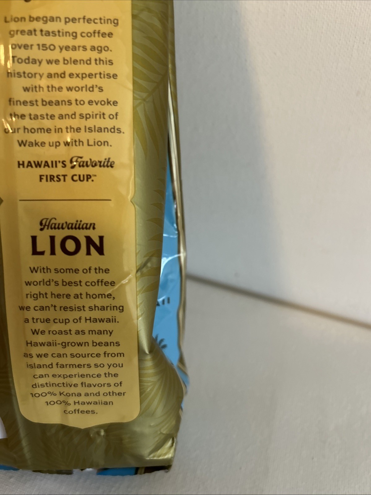 Lion Coffee 24K Gold Roast 100% Kona Coffee Whole Bean 7 oz Ea bb 2/27 Free Ship