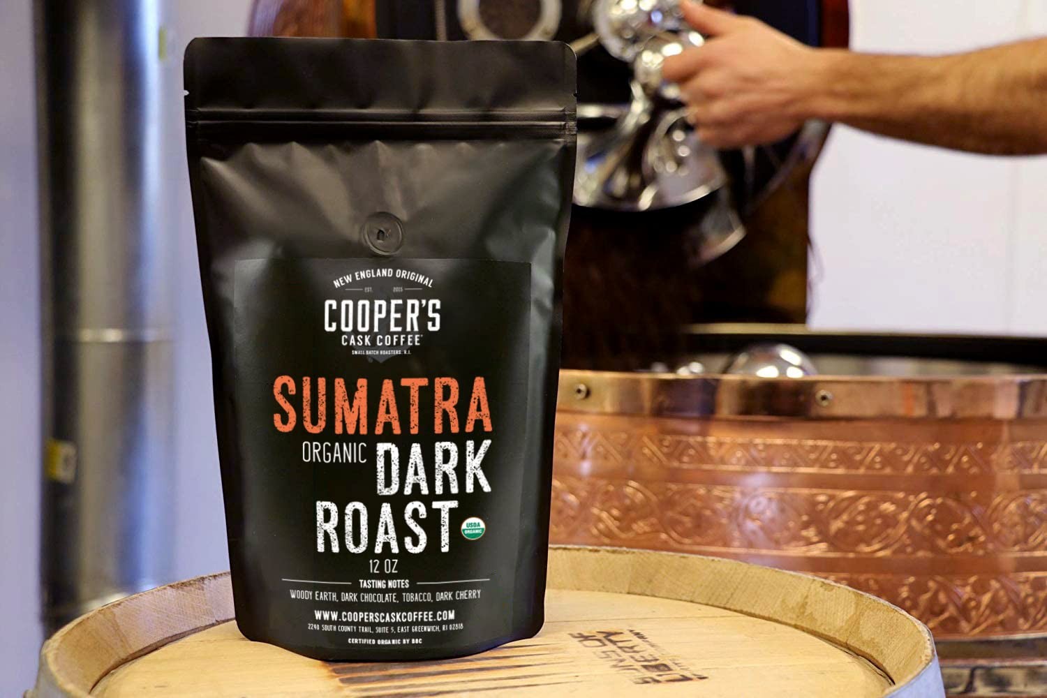 Organic Dark Roast Sumatra, Smooth and Rich Single Origin Grade 1 Premium Cof…