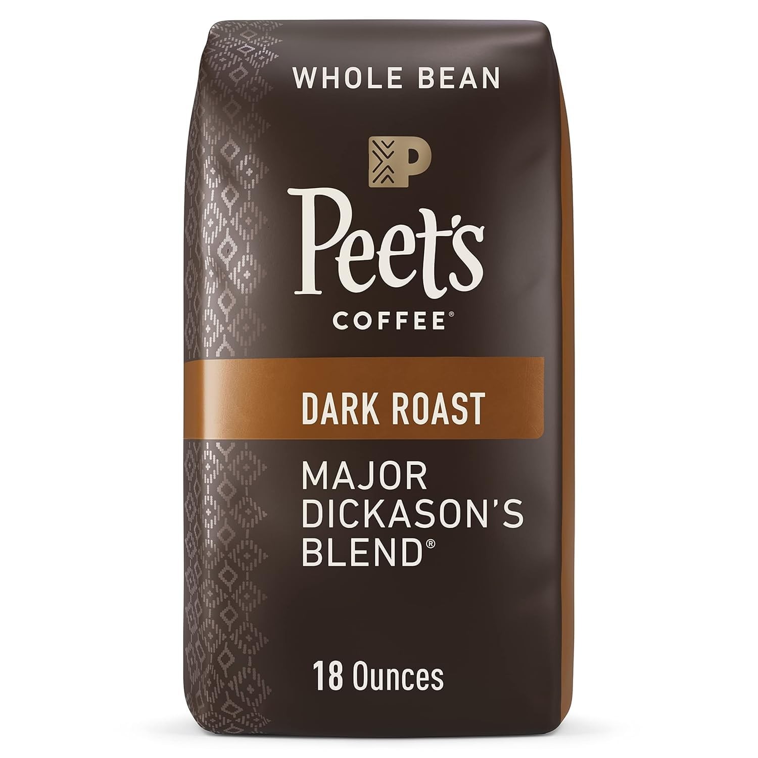 Peet’s Coffee Major Dickason’s Blend Dark Roast Whole Bean 18 oz Bag