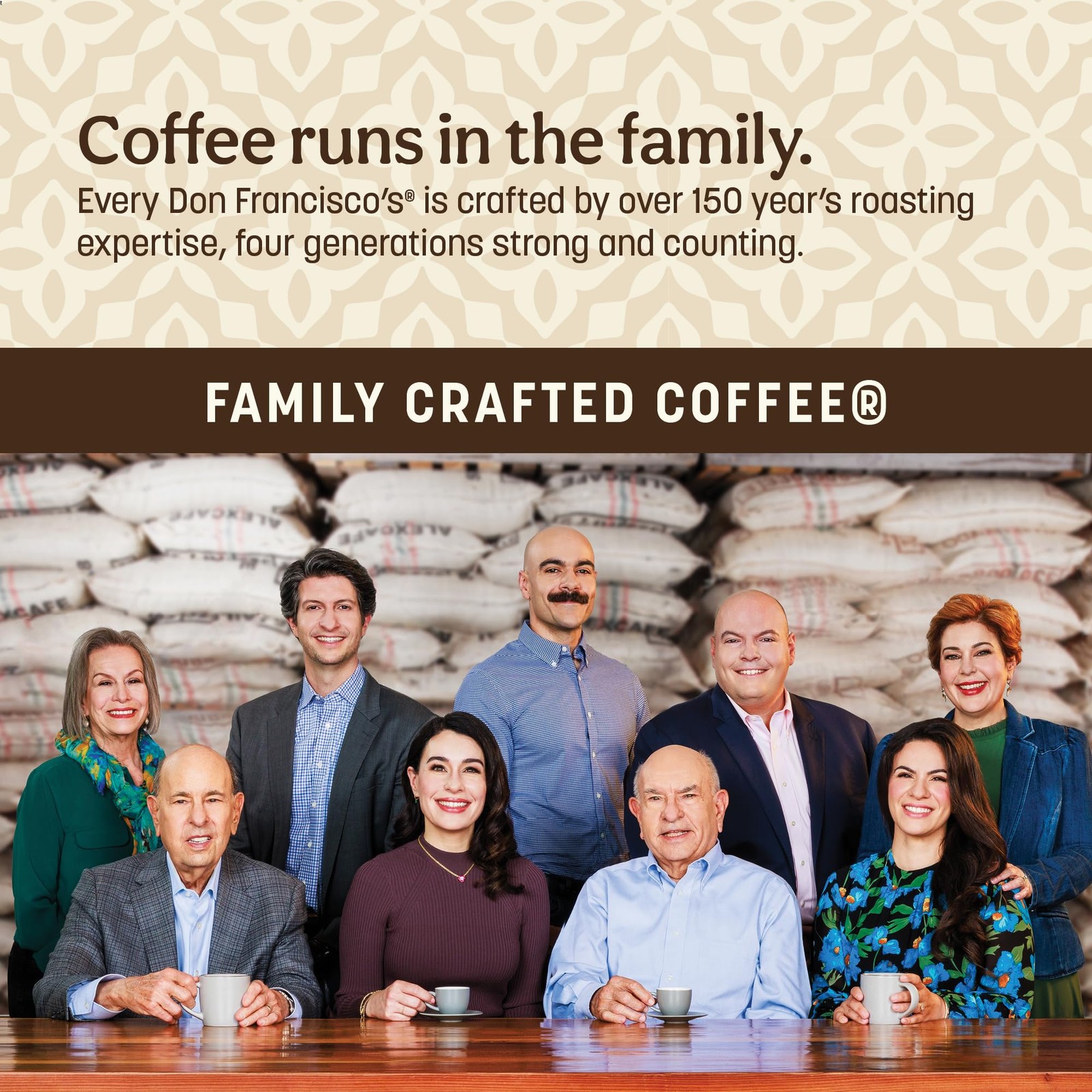 Don Francisco’s Vanilla Nut Whole Bean Coffee, Medium Roast – 100% Arabica, F…
