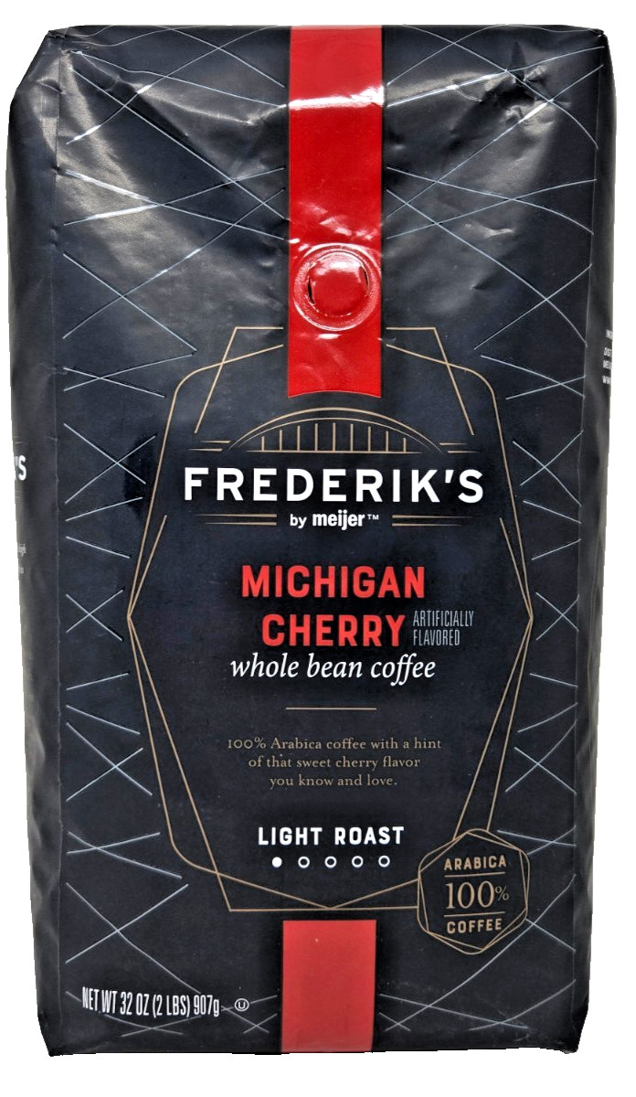 Frederik’s Michigan Cherry Whole Bean Coffee 32 oz Light Roast Meijer Fresh