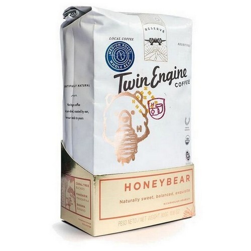 Organic Honey Bear Edition Whole Bean Coffee 10.5 Oz