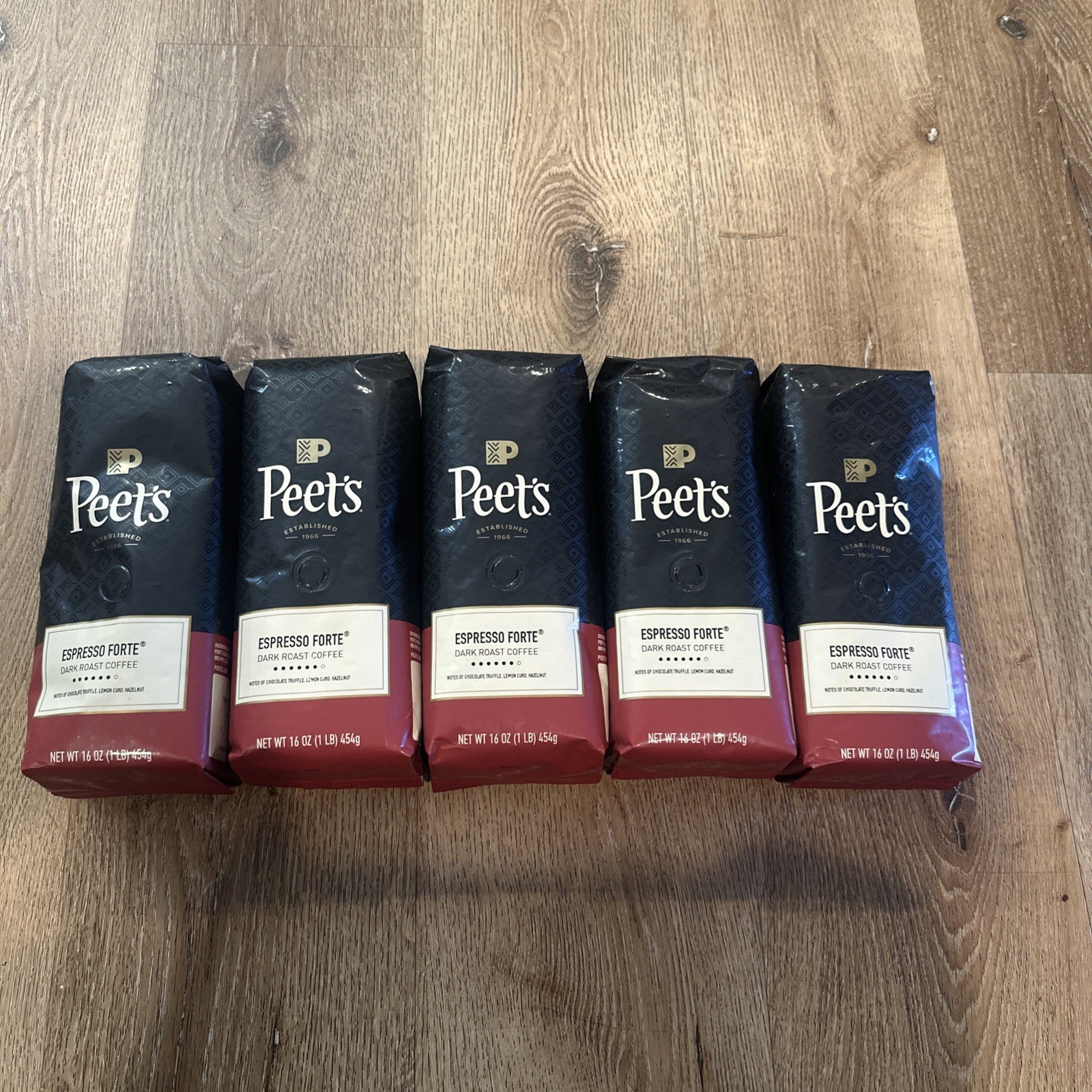 Peet’s Coffee Espresso Forte Dark Roast Whole Bean 5 Pounds