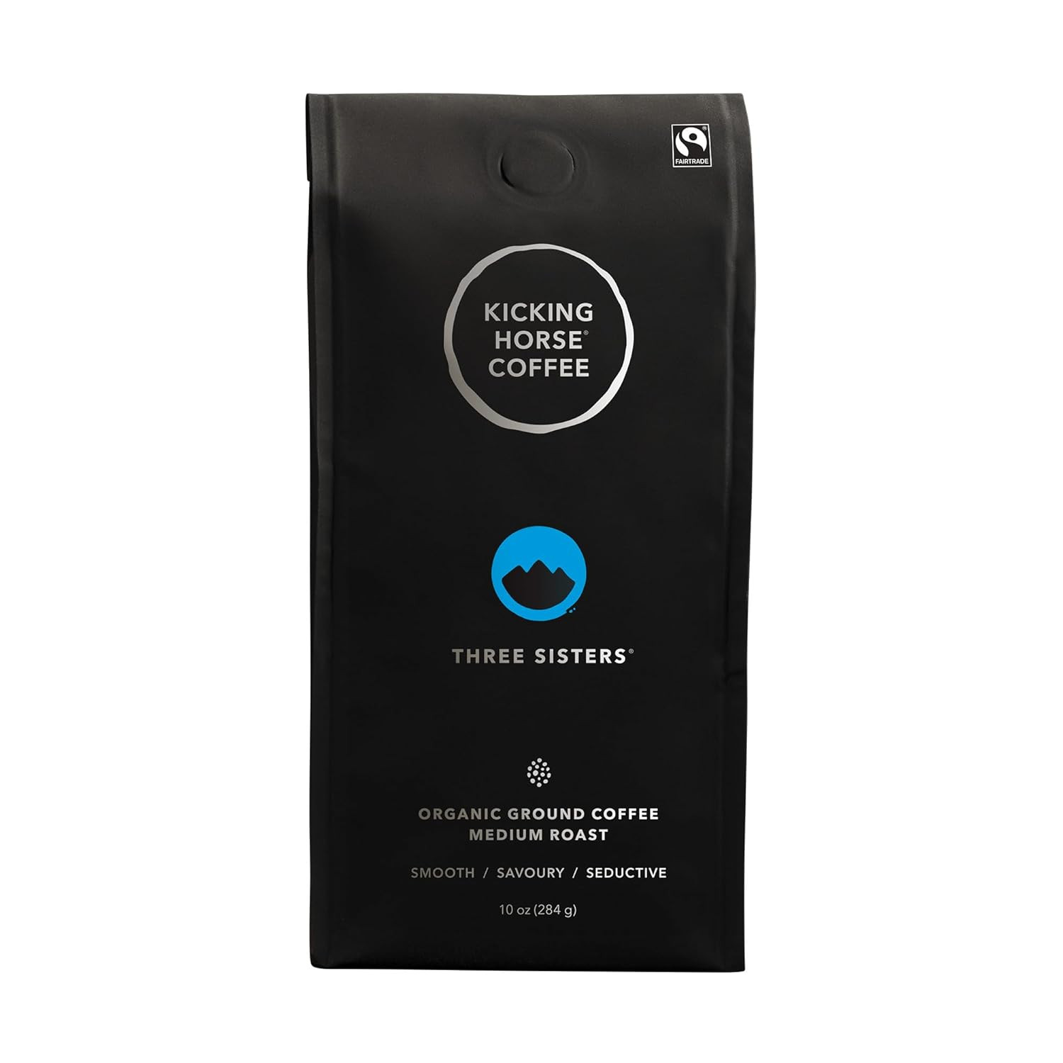 Coffe, Three Sisters, E, Medium Roast, Ground, 10 Oz – Certified Organic, Fairtr