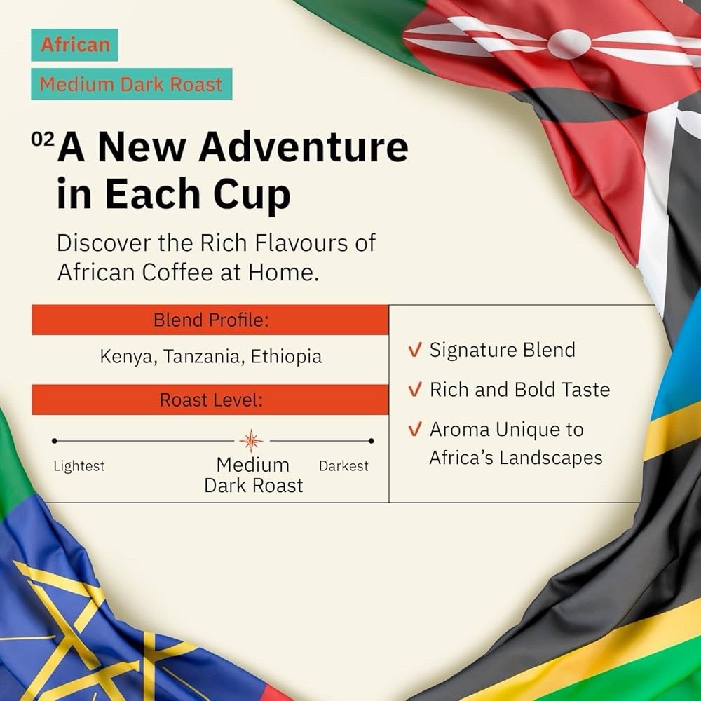 Horn of Africa Signature Reserve Espresso Beans – Medium Dark Roast Coffee