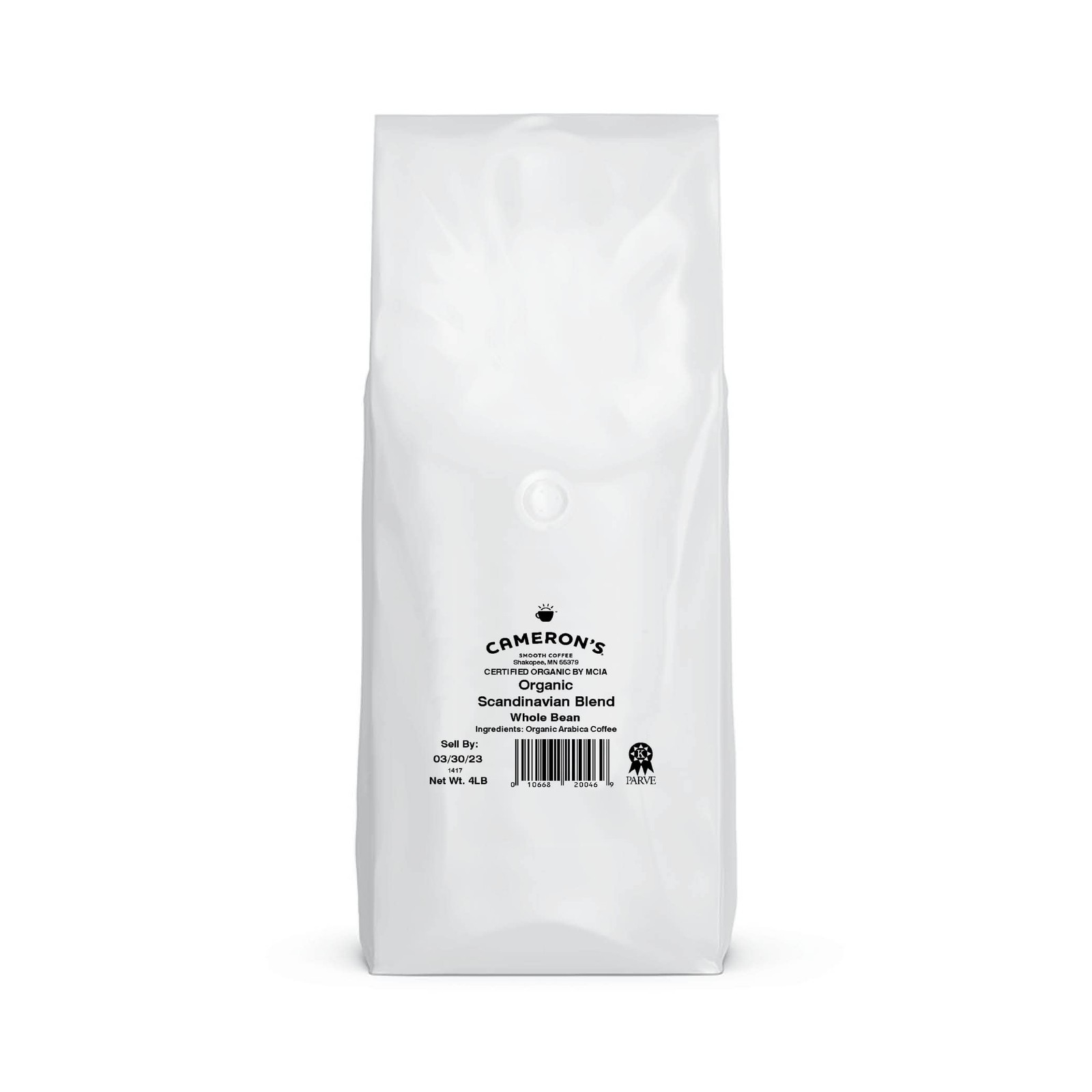 Cameron’s Coffee Roasted Whole Bean Coffee, 64 Ounce (Pack of 1), brown