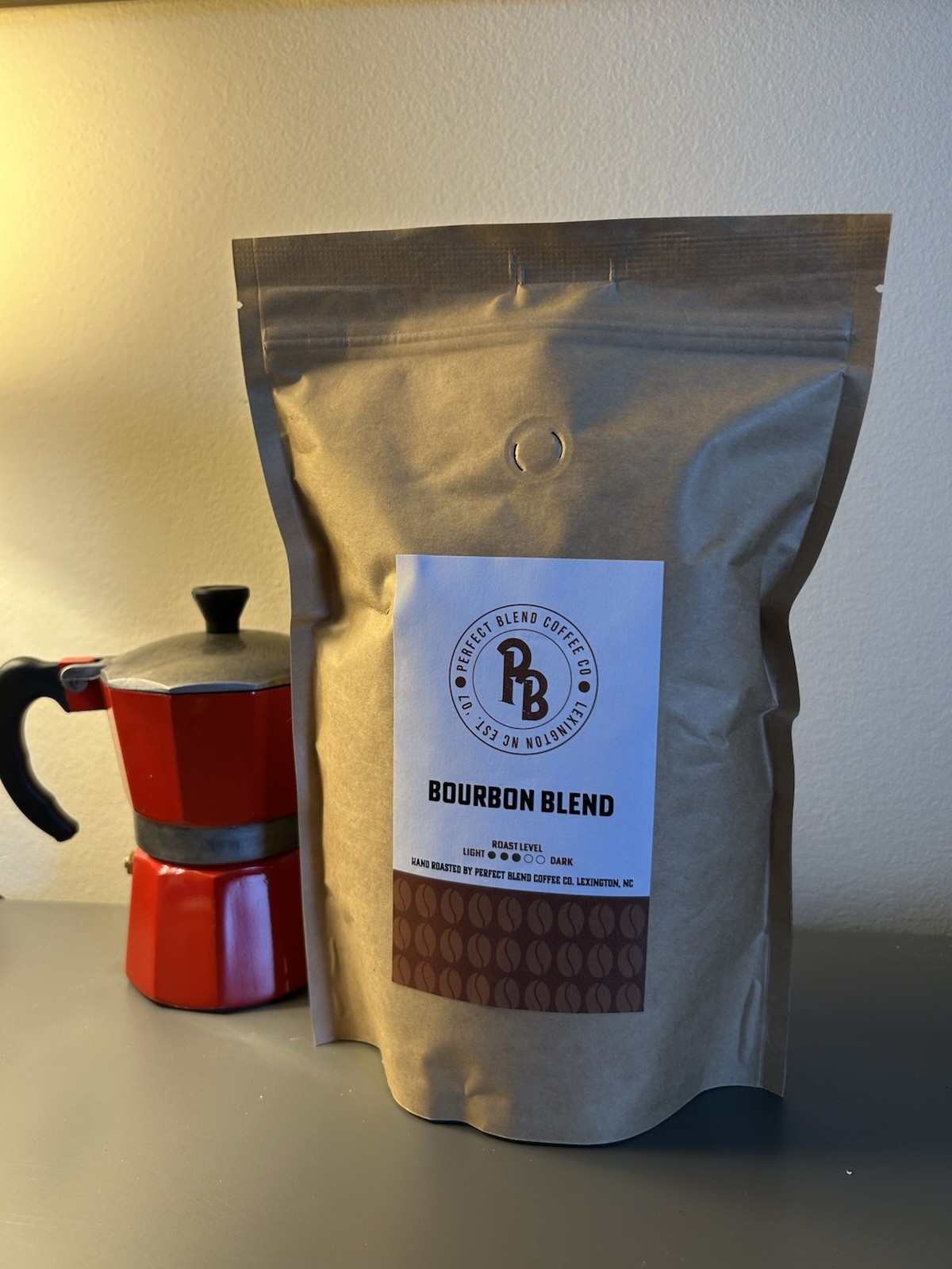 Bourbon Blend Coffee – Medium Roast – Perfect for Cold Brew – 1lbs bag