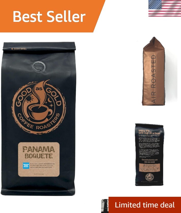 Medium/Dark Roast Panama Coffee Beans 12oz – Smooth & Balanced Flavor