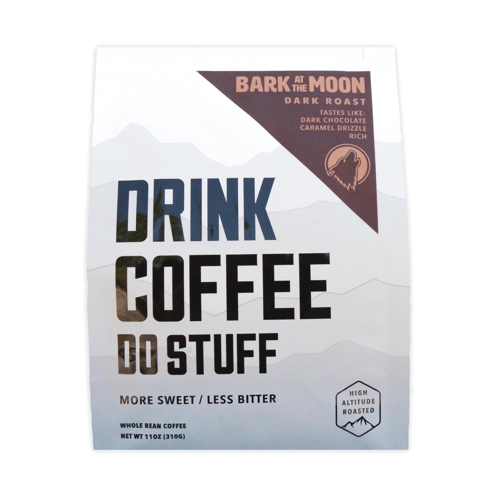 DRINK COFFEE DO STUFF, Blend, 2 Pound Bag, Whole Bean, Dark Roast, Sweet, Cho…
