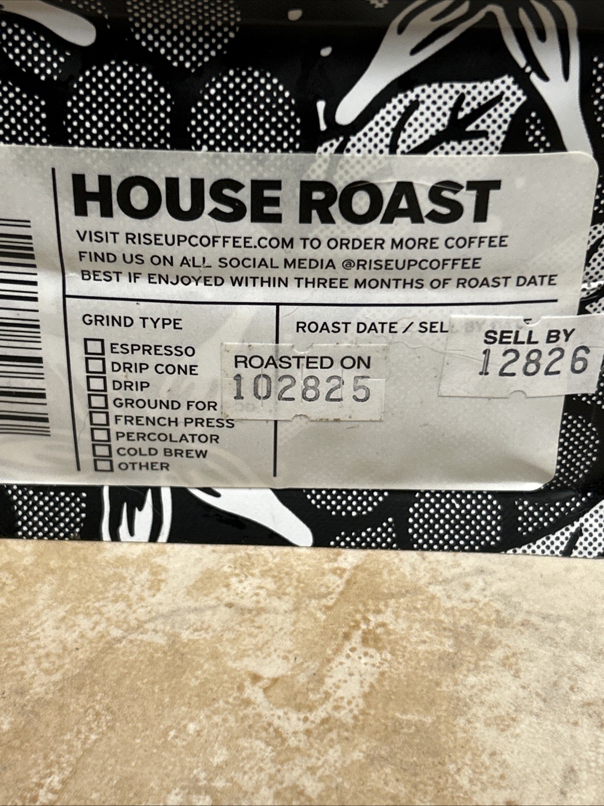 Organic House Roast Medium Certified Fair Trade Organic Coffee 12 oz Whole Bean