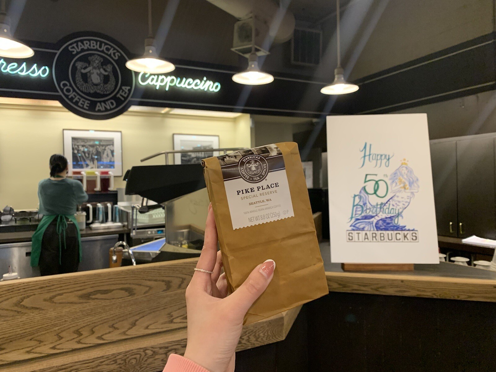 Limited Starbucks Coffee Seattle Pike Place Special Reserve 8.8oz First Store