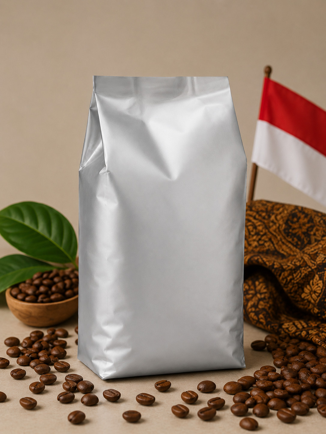 Kawah Ijen Arabica Coffee Beans 1kg Fresh Roasted Single Origin Indonesia Whole