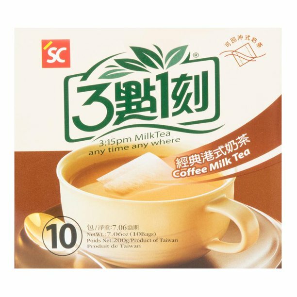 2 PACK 3:15PM COFFEE MILK TEA 10 BAGS 6.7 OZ