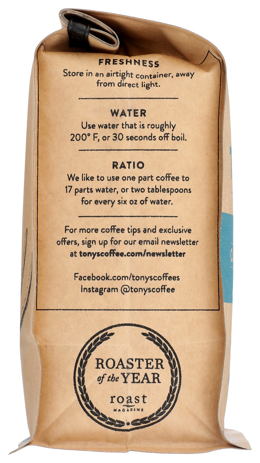 Cafe Carmelita Tony’S Coffee Medium Roast Whole Bean 12 Oz Organic 6 Pack