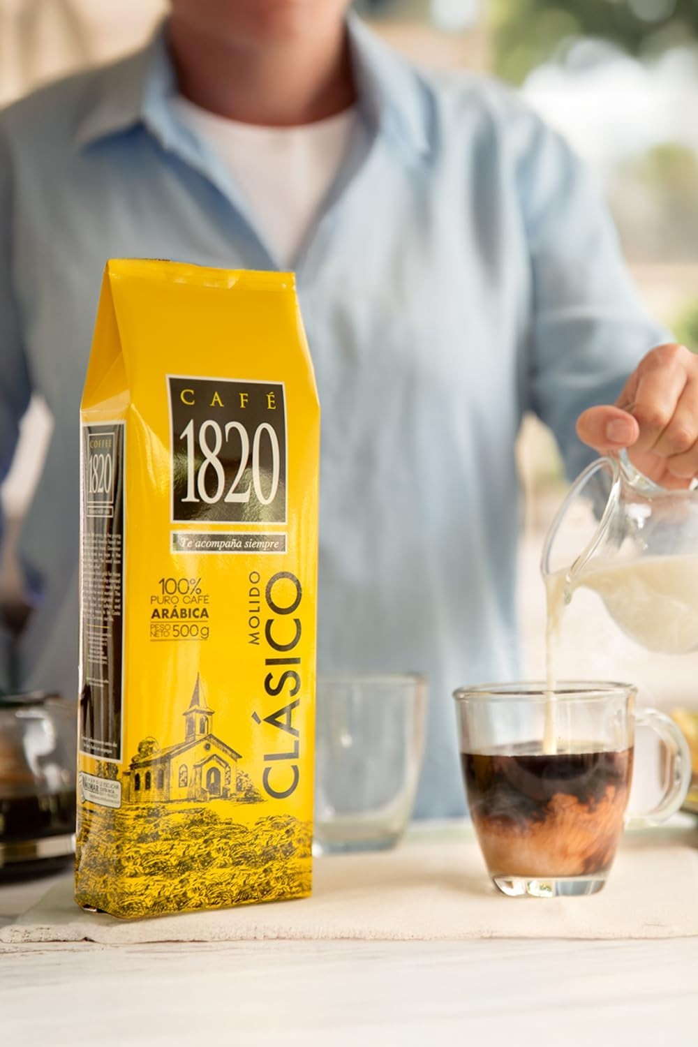 Café 1820 Ground Coffee Classic Costa Rica Gourmet Arabica 18 oz