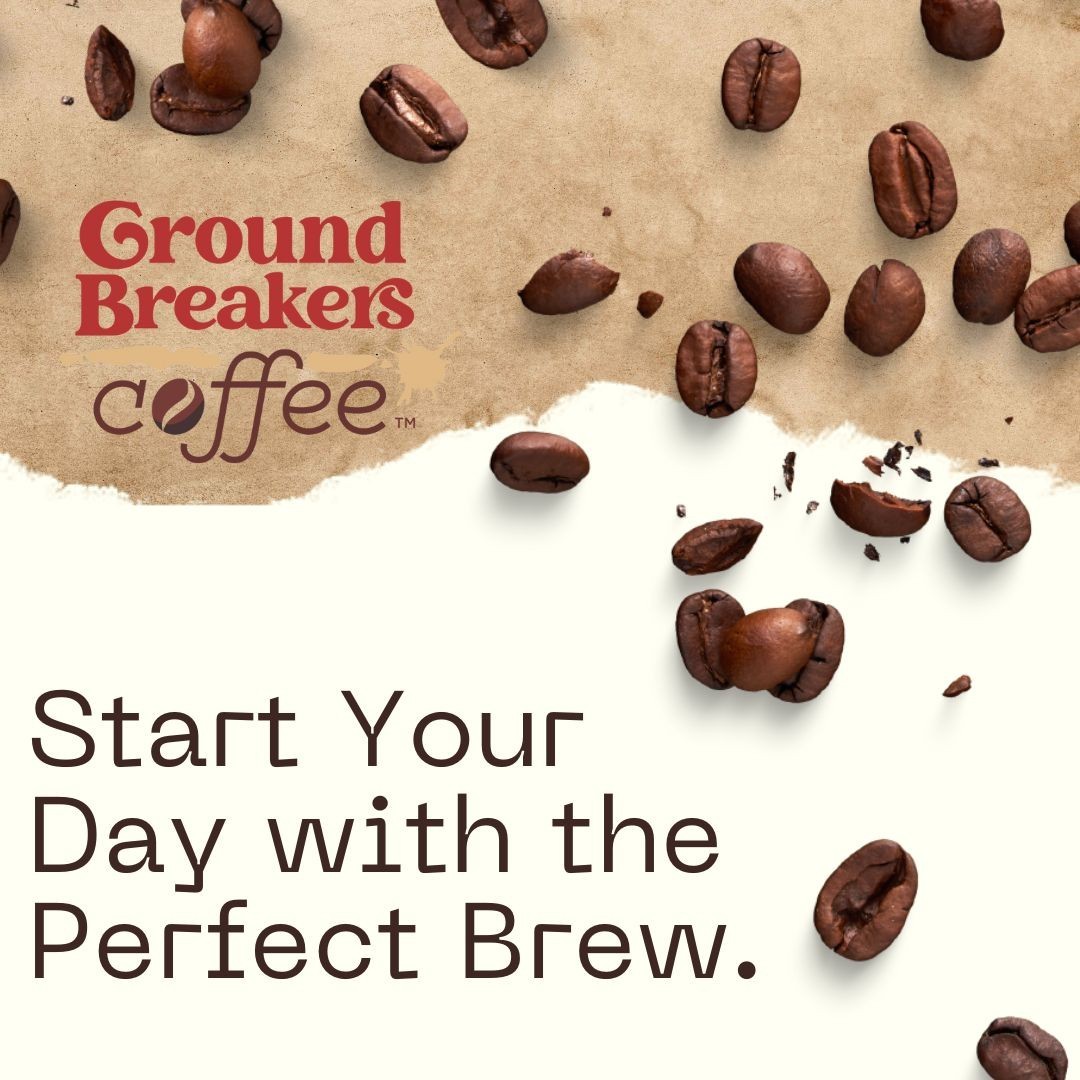 GroundBreakers Coffee Mexico Mug Medium Roast Drip Specialty Grade 12 oz