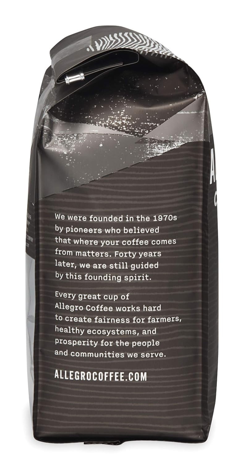 Organic Italian Roast Whole Bean Coffee – Velvety & Rich, 12 oz