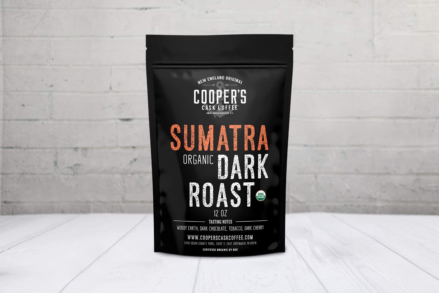 Organic Dark Roast Sumatra, Smooth and Rich Single Origin Grade 1 Premium Cof…