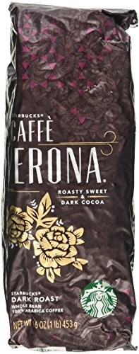 Starbucks SBK-11017871 Coffee,whlebean,verona,1lb (sbk11017871)