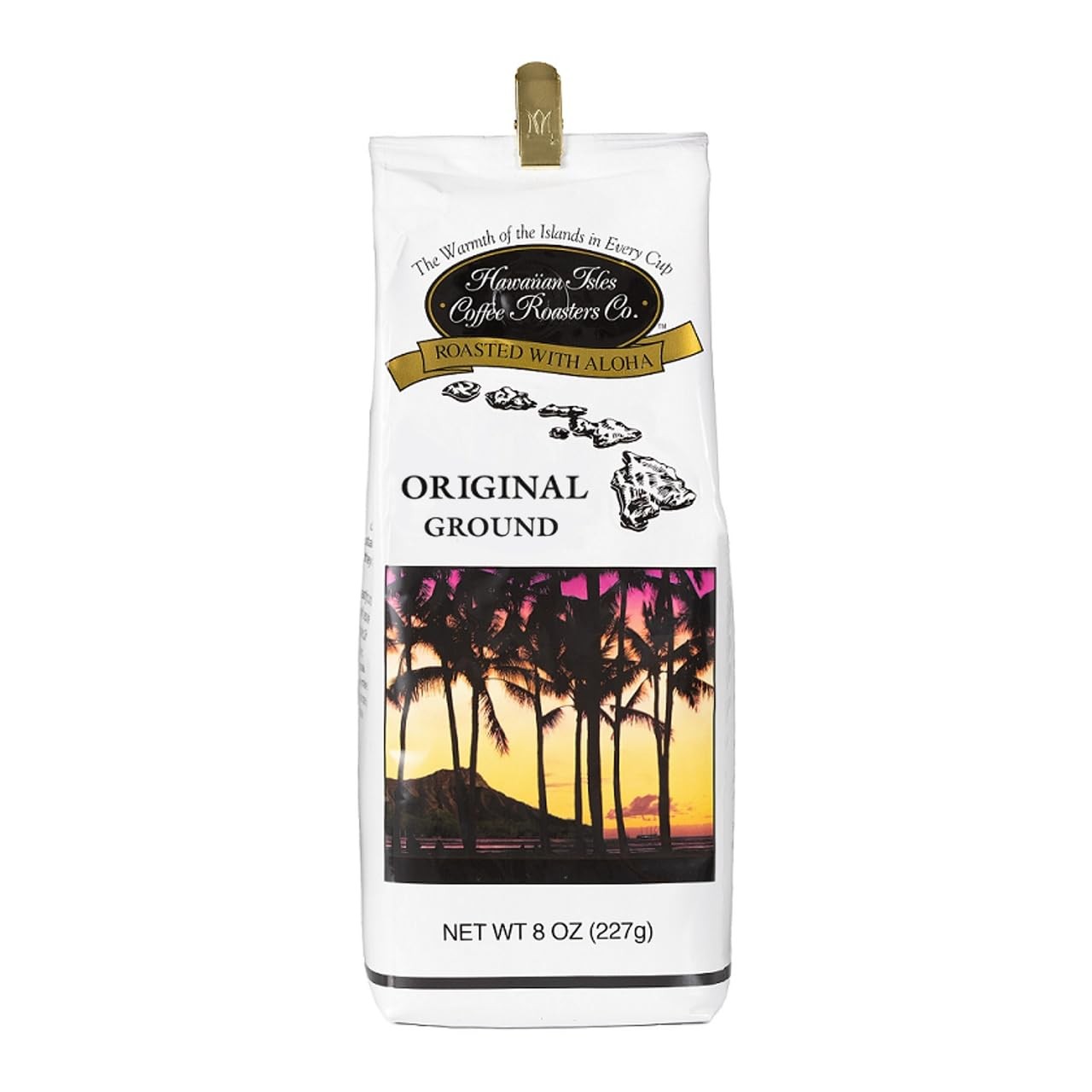 Coffee Aloha From Hawaii 8 Ounce Signature Roast Premium Arabica Beans