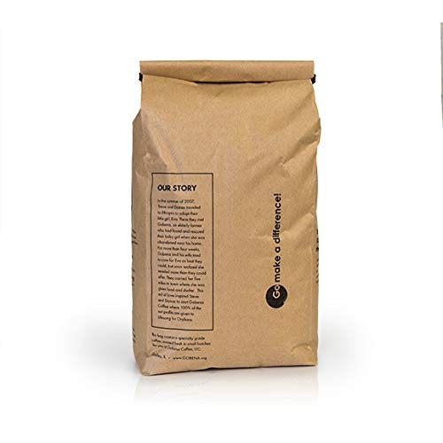 Coffee 5lb Fair Trade Organic Certified Swiss Water Process Decaf Ground Medi…