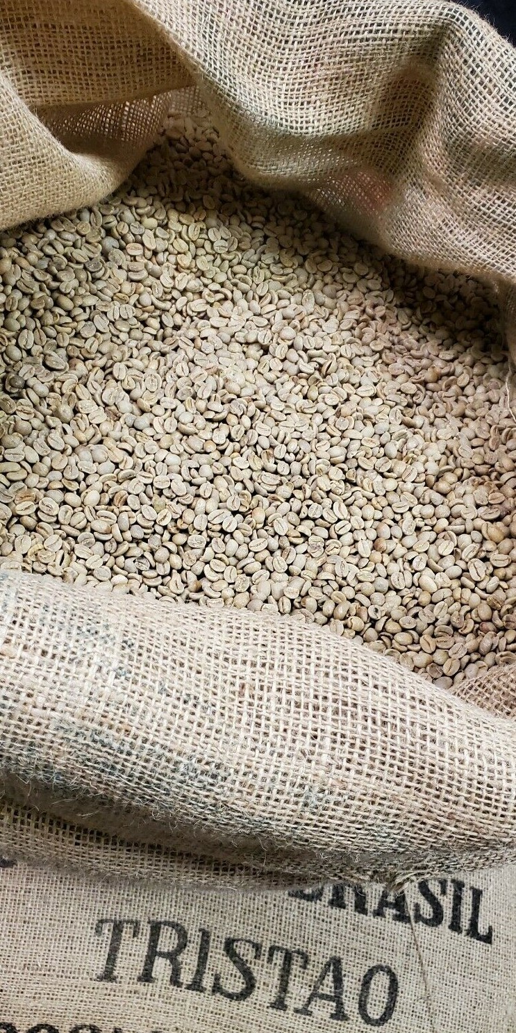 5 LB BRAZIL BRASIL BRAZILIAN UNROASTED GREEN COFFEE BEANS – ARABICA