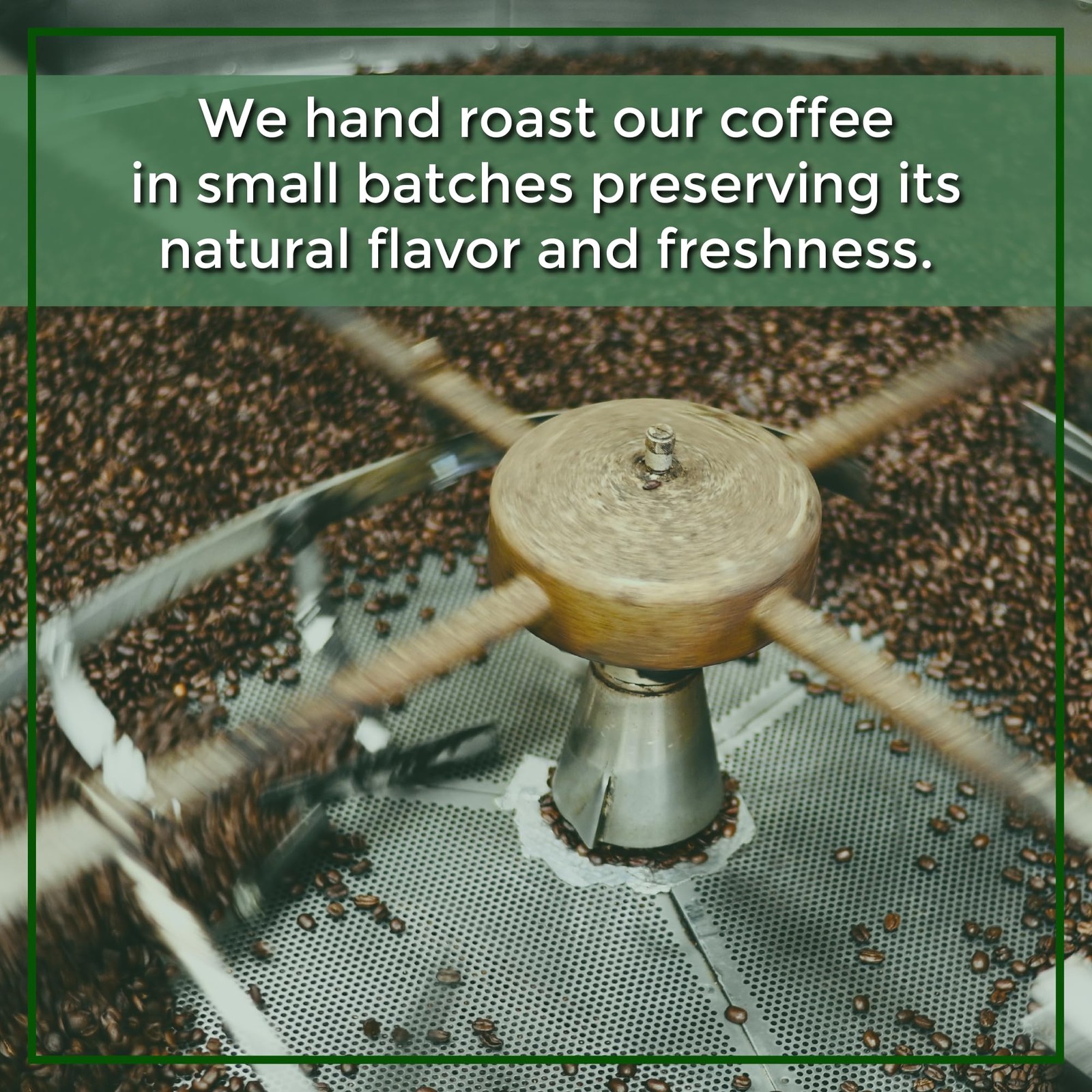 Organic Coffee Half-Caff 50/50 French Roast, Whole Bean, 16 Oz – Bold Flavor