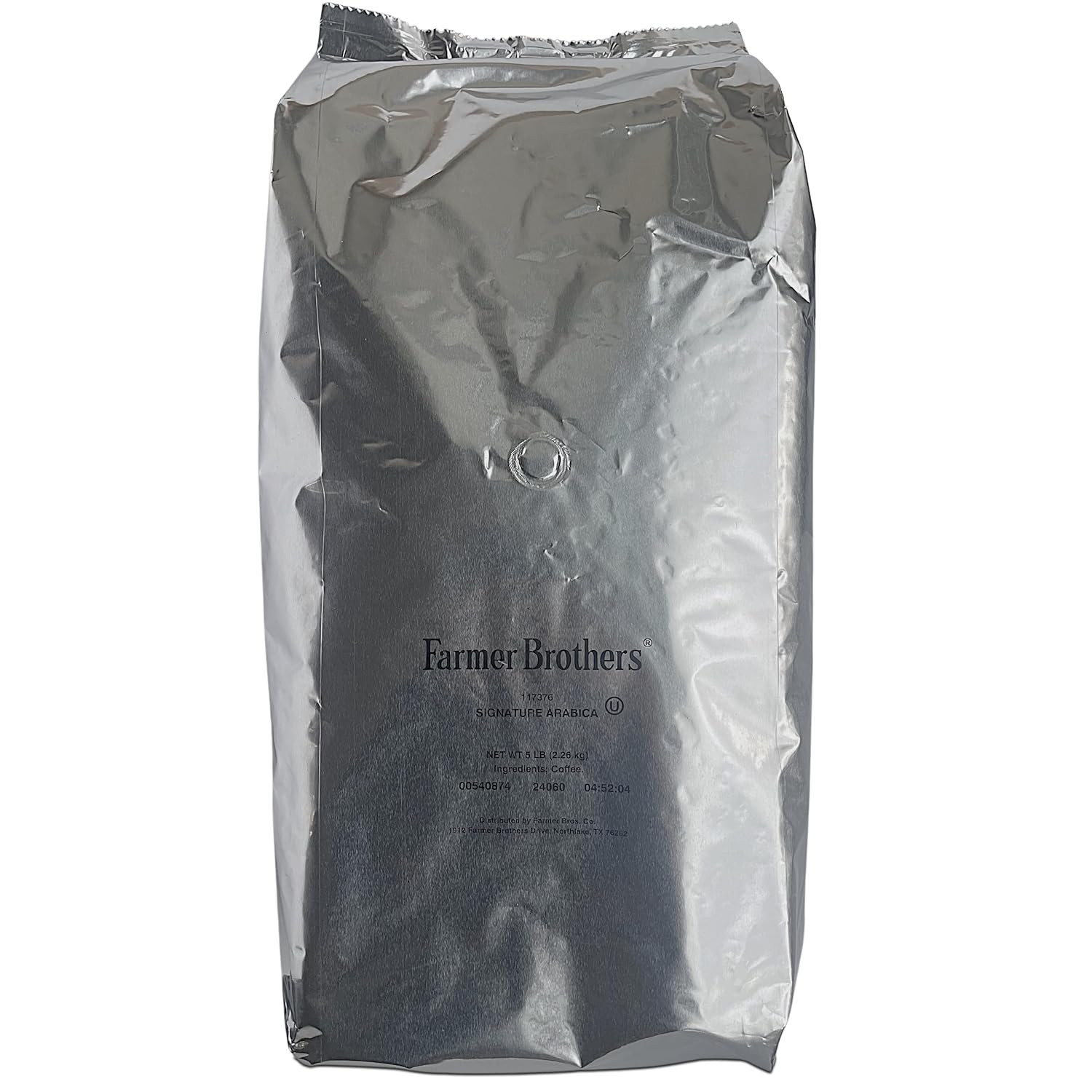 Medium Roast Arabica Coffee – 5 Lb Bag – Toasted Grain & Sugar