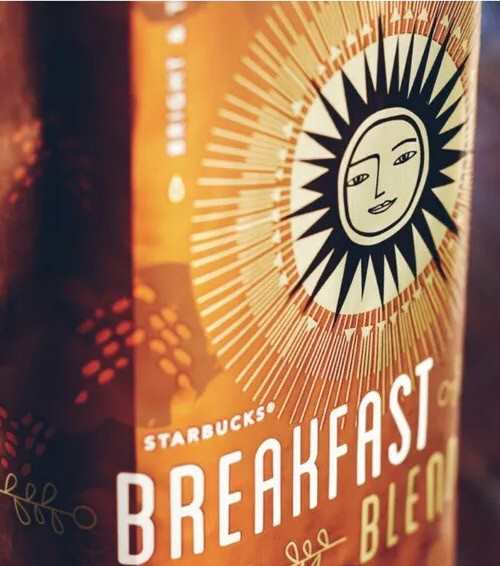 〈Starbucks Japan〉BREAKFAST BLEND whole bean coffee 8.8oz 250g