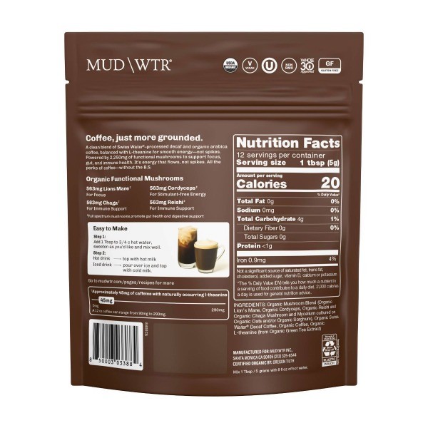 Organic Mushroom Coffee – 2.1oz