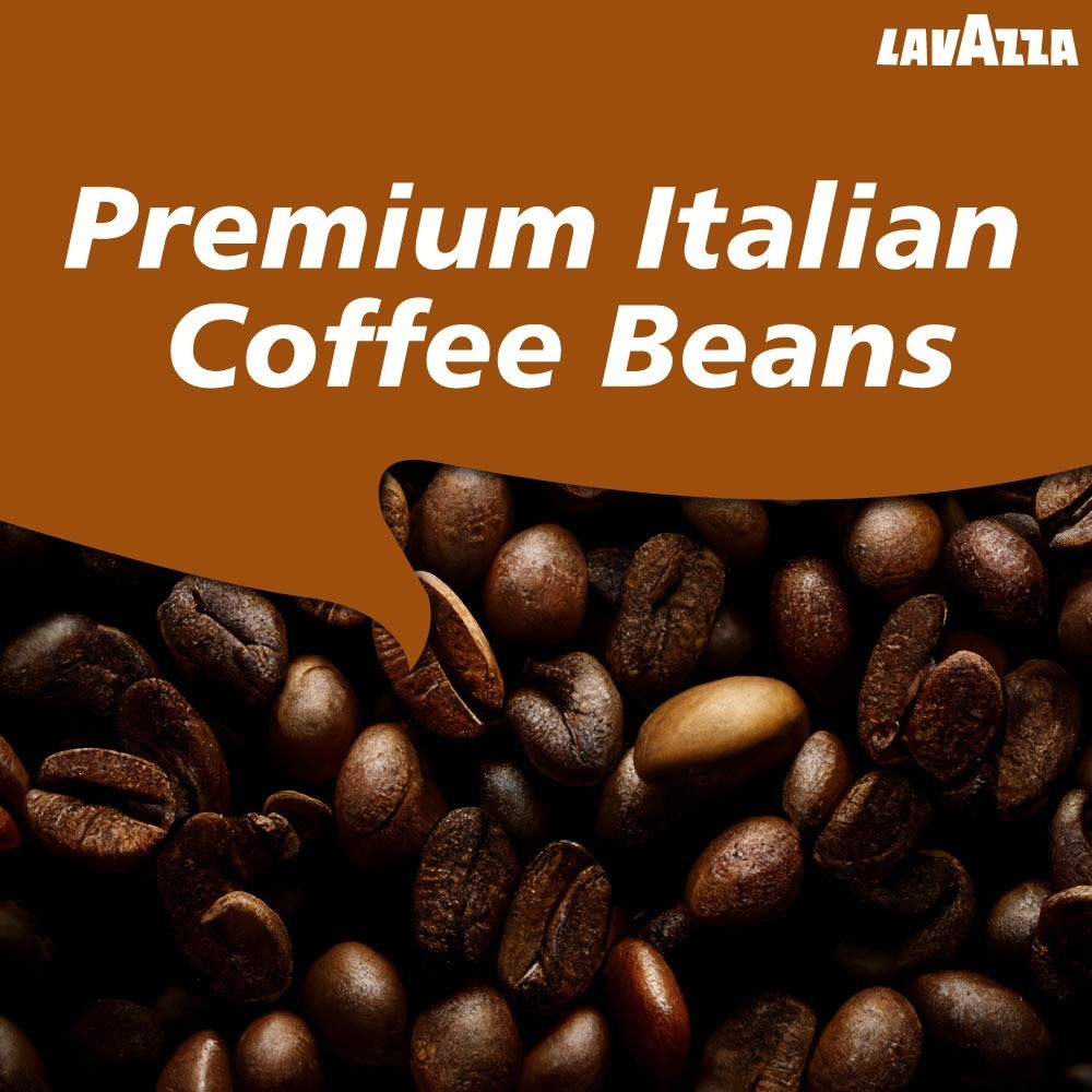 Lavazza Crema e Aroma Whole Bean Coffee, Medium Roast, 2.2 lb Bag – PACK OF 6