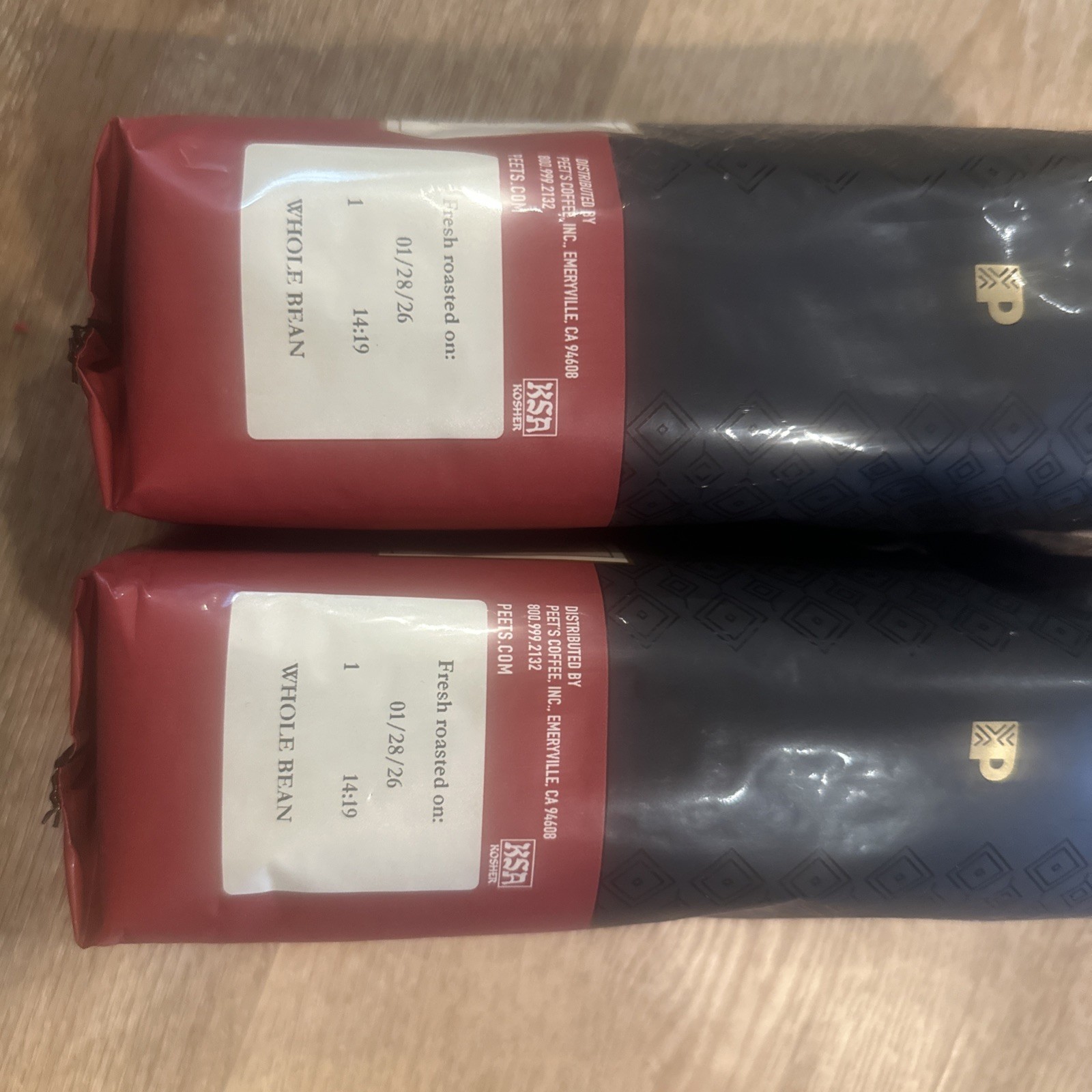 10 Pounds Peet’s Espresso Forte Dark Roast Whole Beans