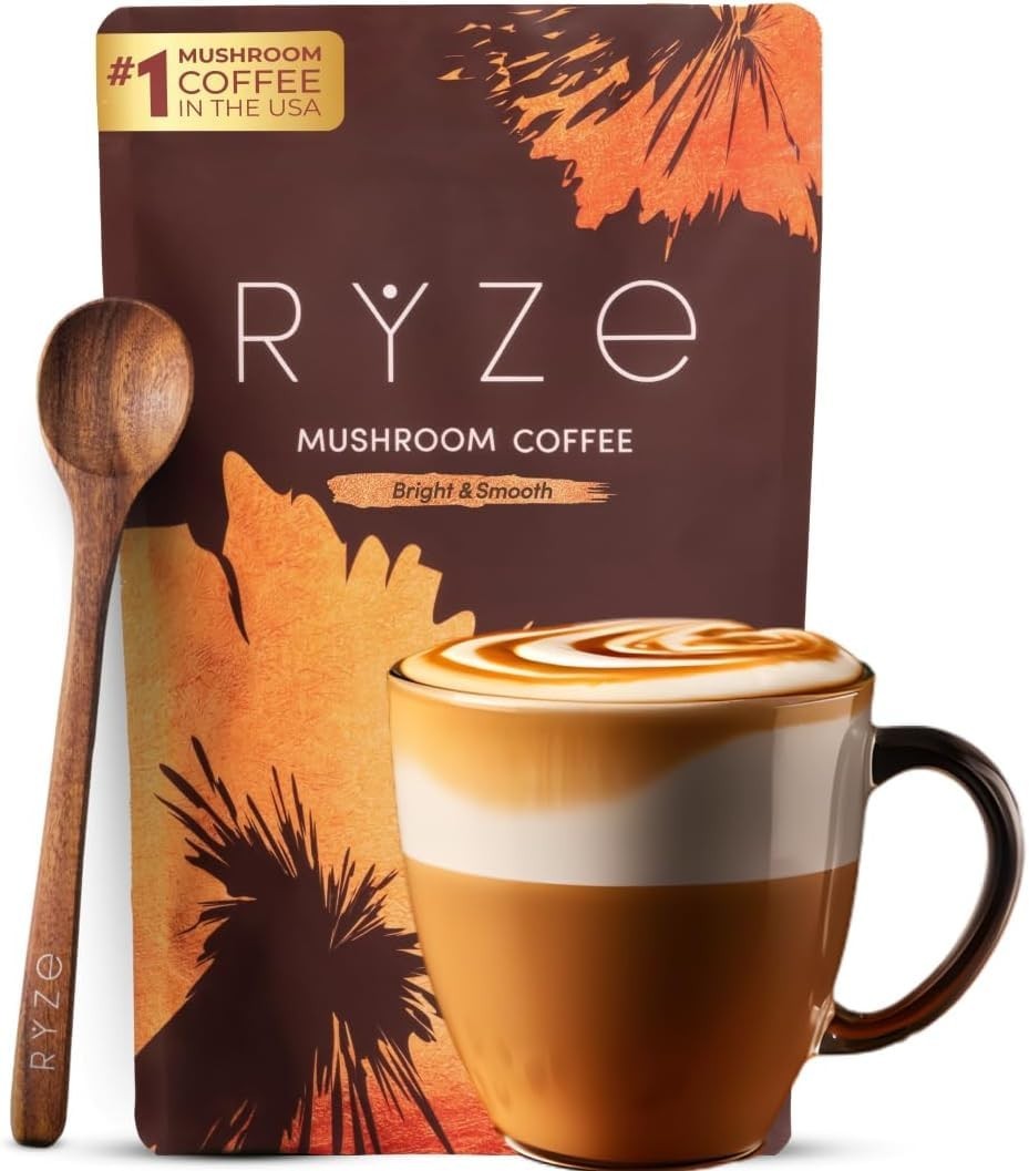 Organic Roast Coffee Infused with 6 Superfood Mushrooms