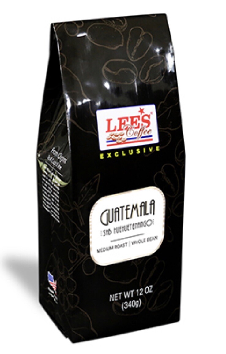 Lee’s Vietnamese Coffee Guatemala Whole Bean 12 Oz 340 Gram Bag