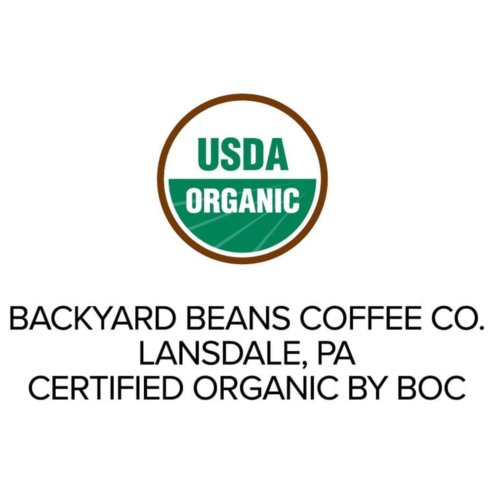 Organic Dark Roast Whole Bean Coffee 12oz Bold Flavor Fair Trade