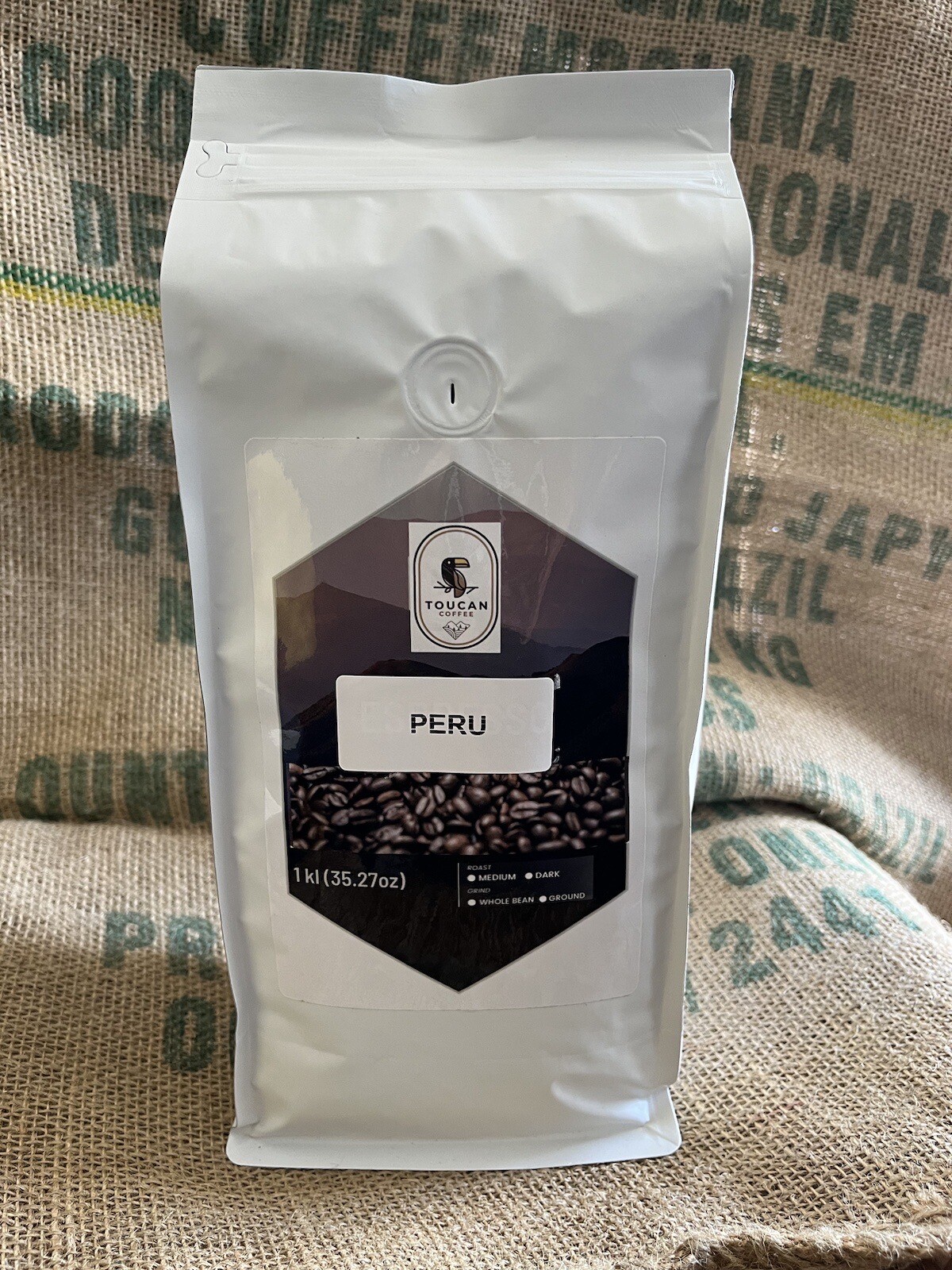 2, 5, 10 LB PERU FRESH ROASTED COFFEE WHOLE BEAN, GROUND – ARABICA