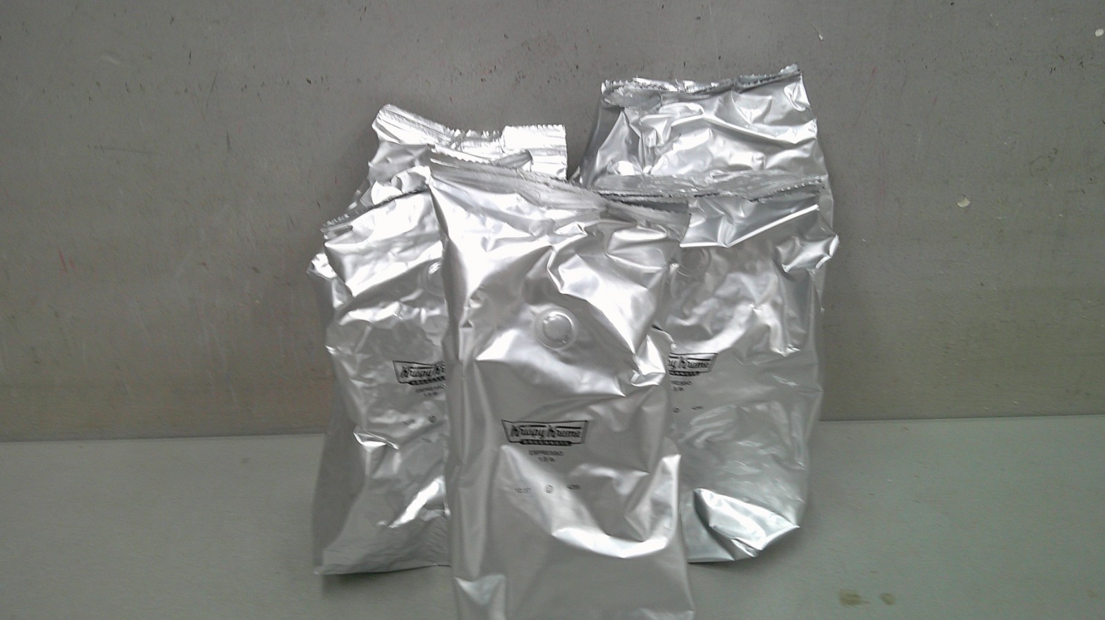 Krispy Kreme Espresso Whole Coffee Bean Coffee – 1.5lb Bag – Pack of 5 Bags