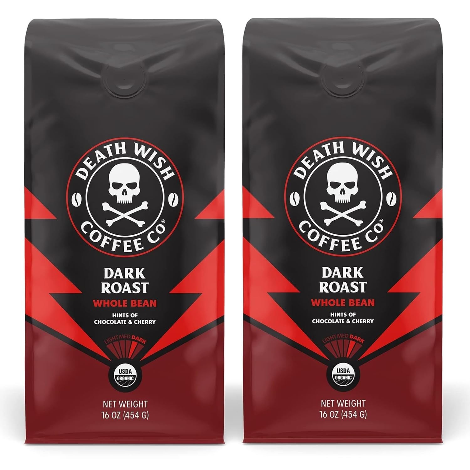 Fair Trade Organic Coffee Bundle – Dark Roast Arabica & Robusta – 32 Oz Total