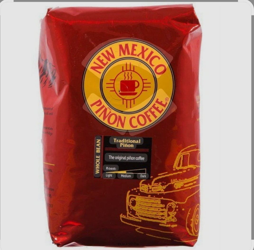 New Mexico Piñon Coffee Naturally Flavored Coffee (Traditional Piñon Whole Bean,