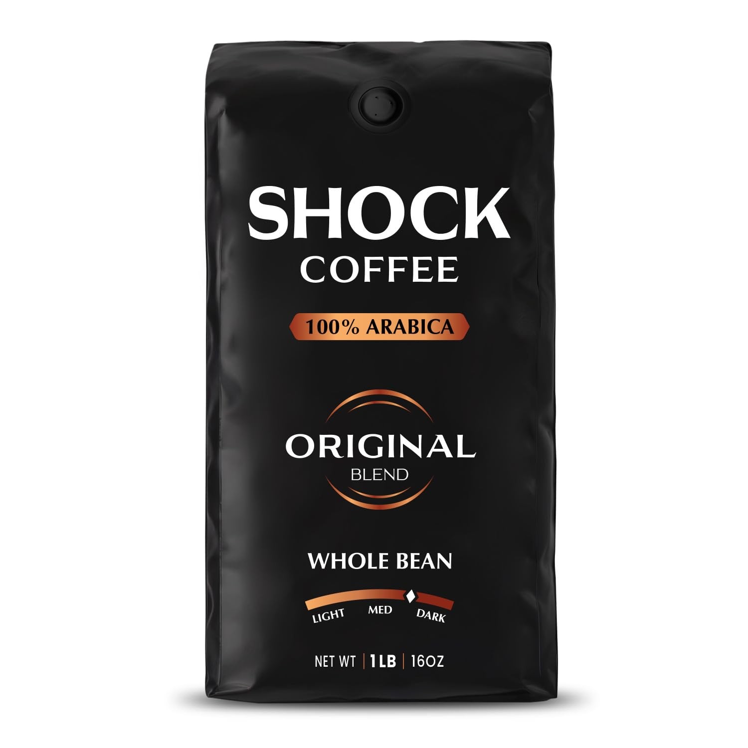 1 Pound Coffee Whole Bean Strongest Caffeinated Natural High Caffeine Dark