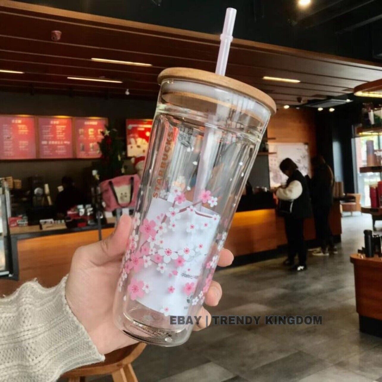 Starbucks Double Glass Cup Japanese Exotic Tumbler Collection PRIORITY SHIPPING