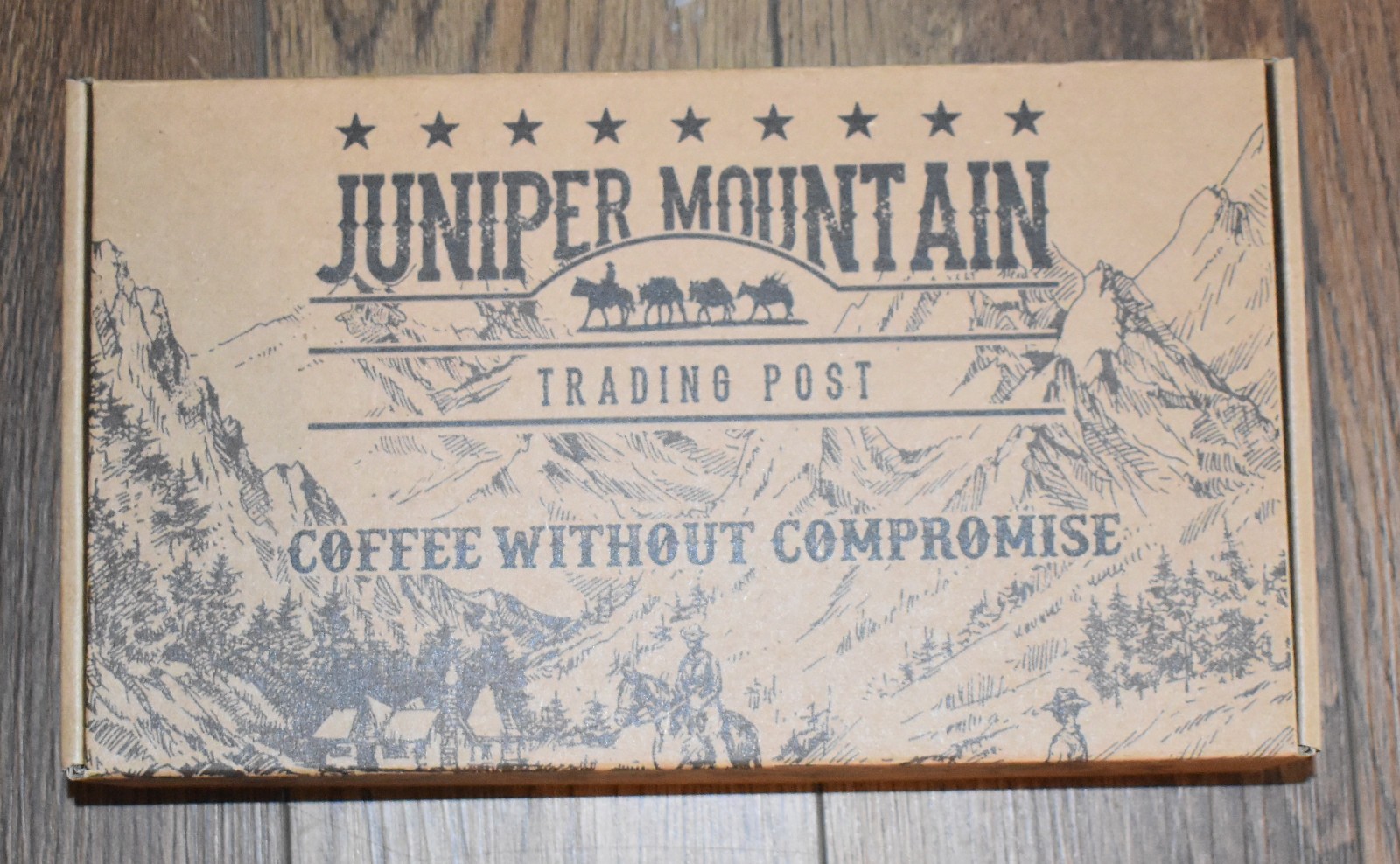 JUNIPER MOUNTAIN Trading Post 3 Pack Ground Coffee Light/Medium/Dark Roast