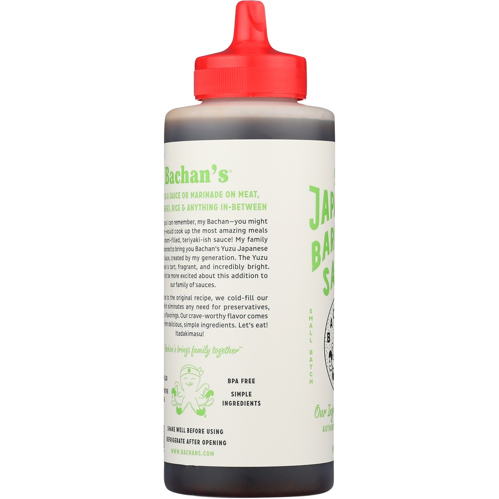 Bachan’S Japanese Barbecue Sauce Yuzu 17 Oz 6 Pack