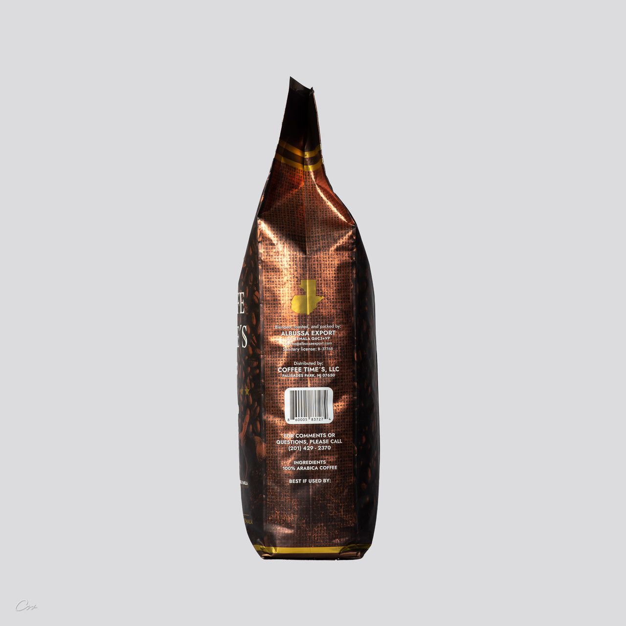 Whole Bean Coffee, molasses, chocolate notes and vanilla. (2.5 lbs)