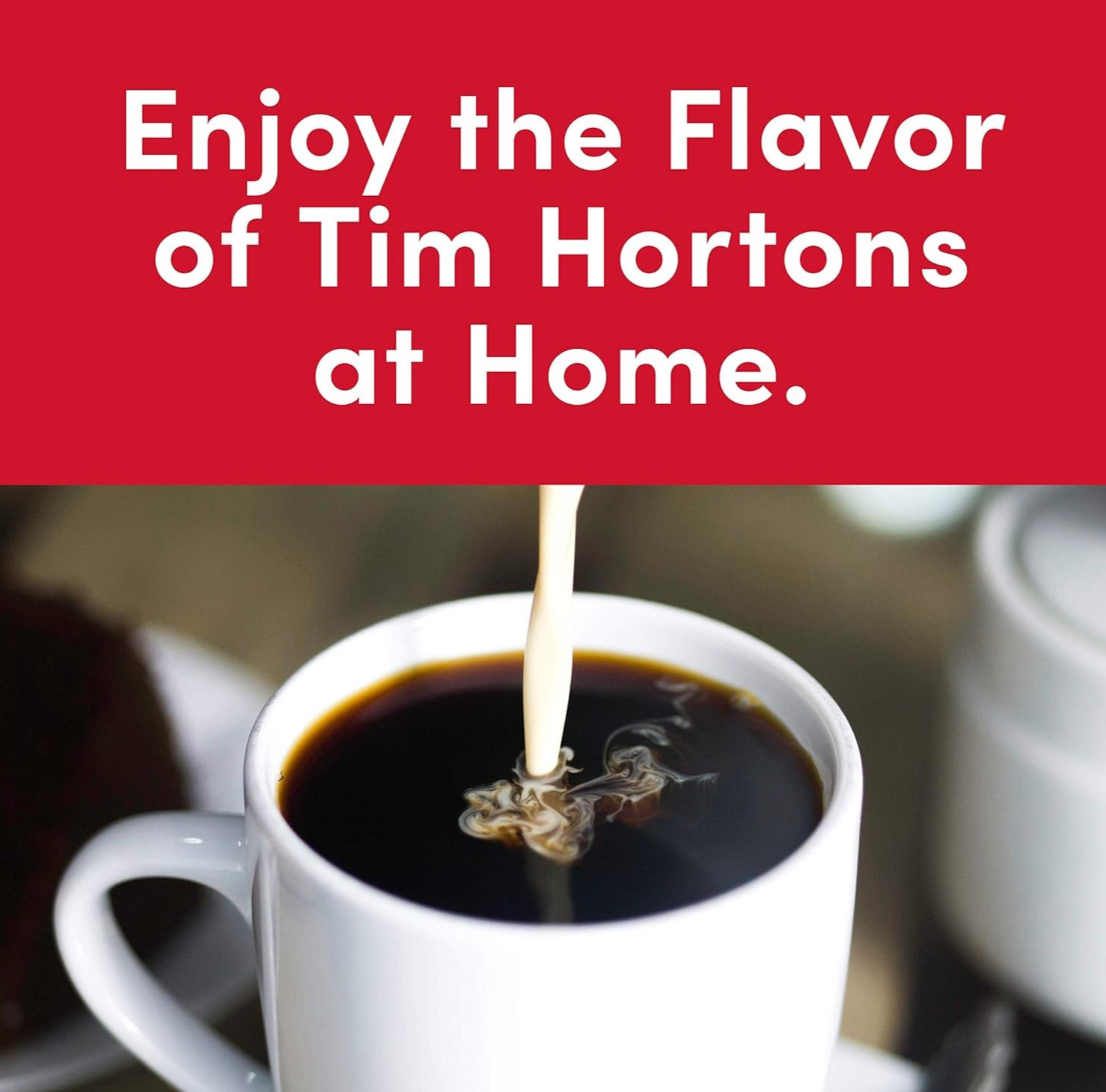 Tim Hortons Original Whole Bean Coffee Medium Roast 32 oz 100% Arabica